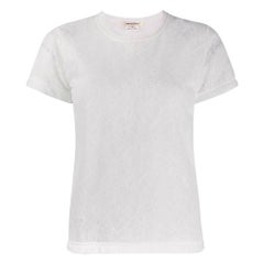 2000s Come des Garçons White Lace T-shirt