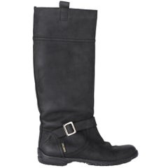 2000s Costume National black goretex boots