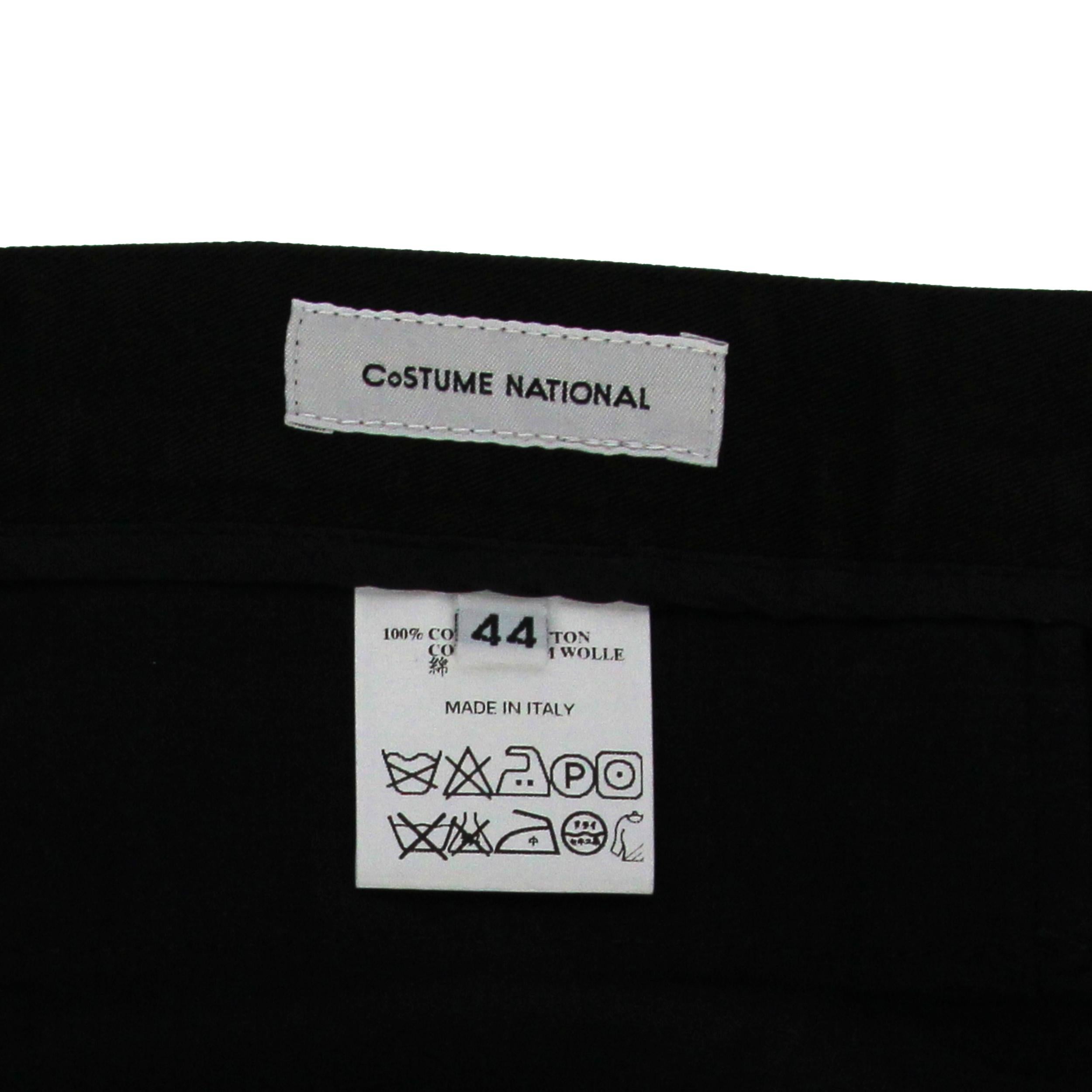 2000s Costume National Black Trousers For Sale 6