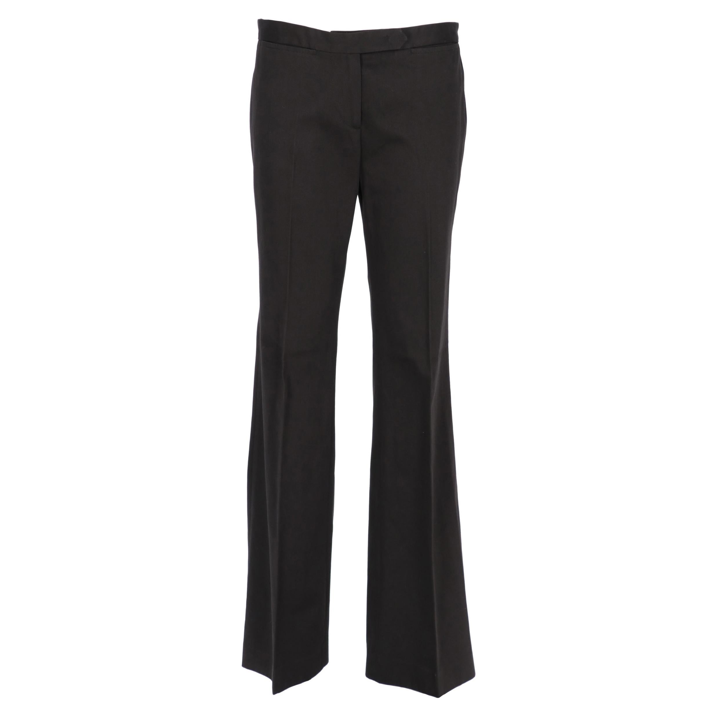 2000s Costume National Black Trousers For Sale