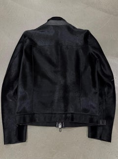 2000s Costume National pony hair jacket