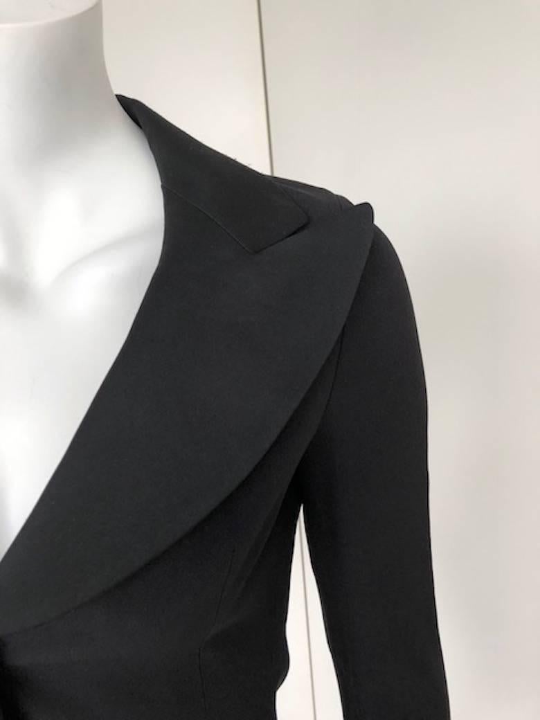 2000s Dolce & Gabbana Black Stylish Jacket Blazer In Excellent Condition For Sale In Milan, IT