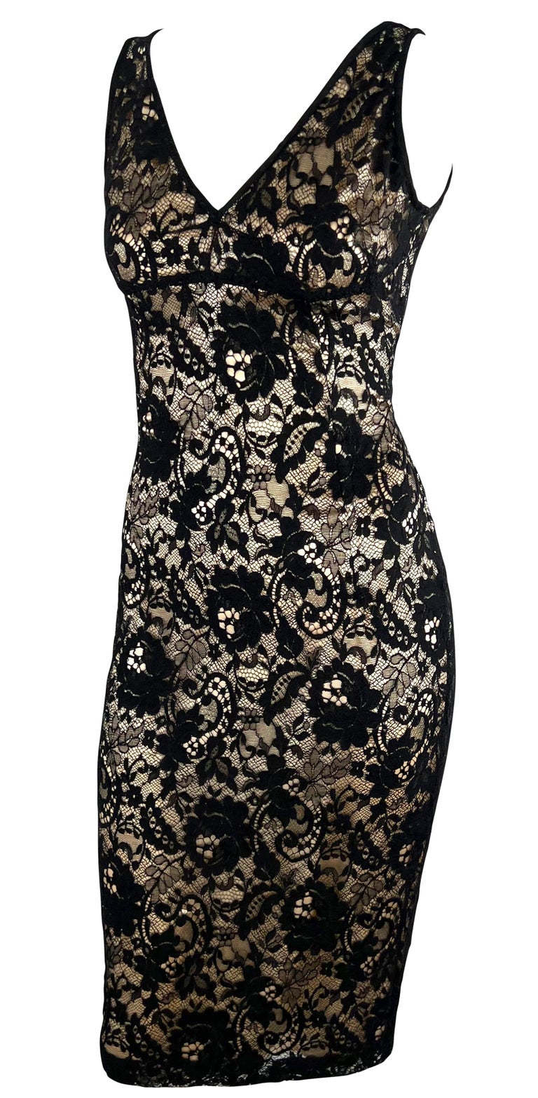 beige dress with black lace overlay Floral Lace Overlay Maxi Dress
