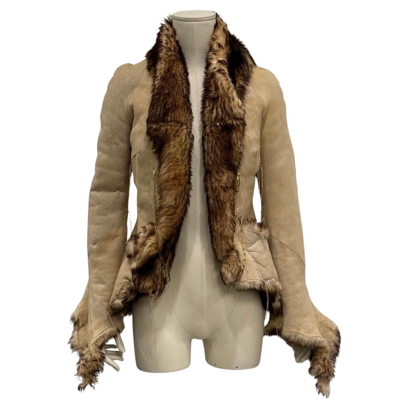 2000er Dolce 
Gabbana Hybrid-Jacke mit Juwelen