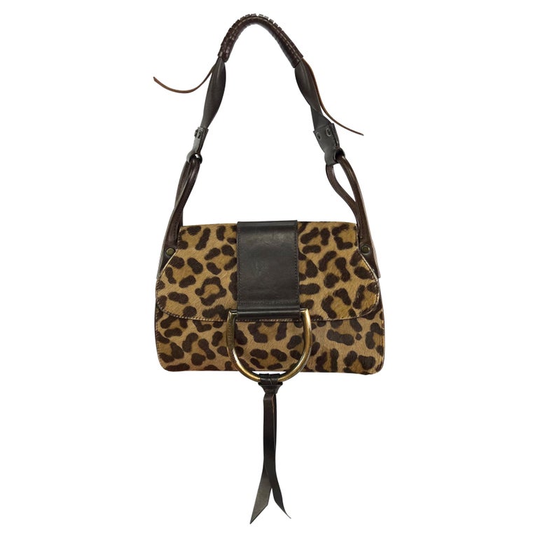 Leopard Dolce Gabbana Tasche Klein Vintage Dolce Gabbana Shoulder