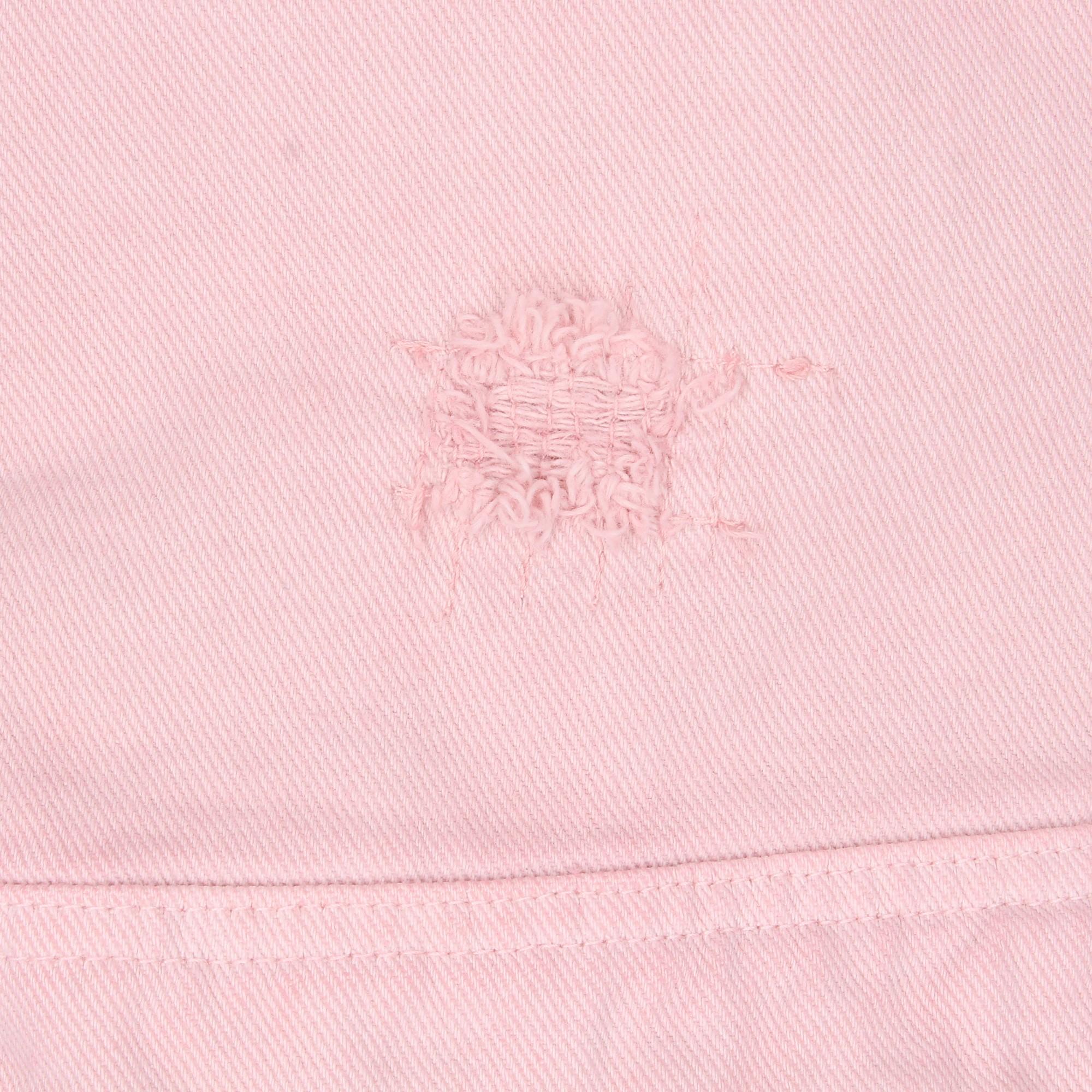Women's 2000s Dolce & Gabbana Pink Denim Jacket