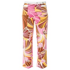 2000s Dolce 
Gabbana Printed Trousers