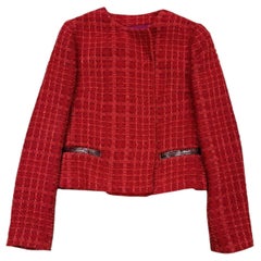 2000s Dolce & Gabbana tweed jacket