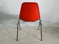 2000s Eames Molded Plastic Side Chair