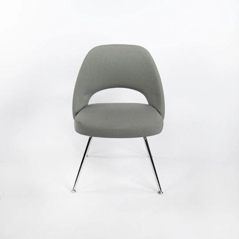 This is a Saarinen Armless Executive Chair, model 72, designed by Eero Saarinen for Knoll International in 1950. This particular example was produced in the USA in the 2000s. The listed price includes one chair, and we have several available for