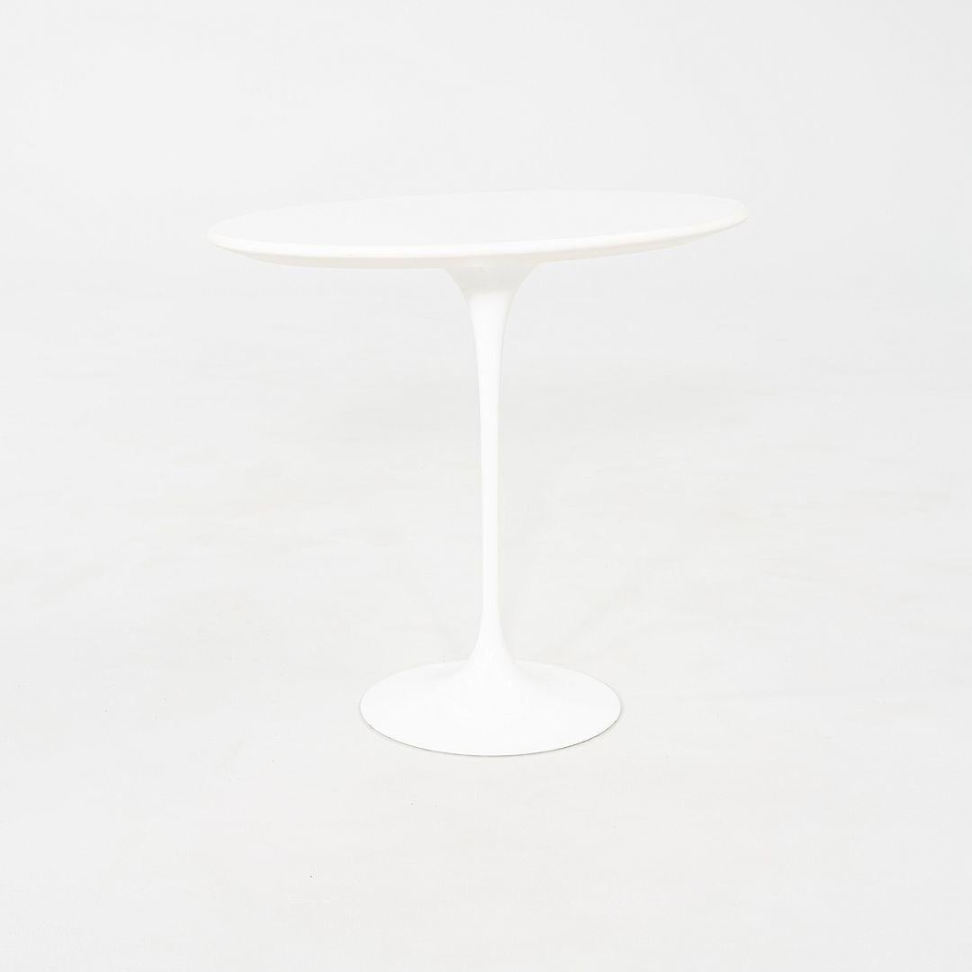 2000's Eero Saarinen for Knoll Tulip End Table with Oval Laminate Tops (Table d'appoint tulipe des années 2000 avec plateaux ovales en stratifié) en vente 4