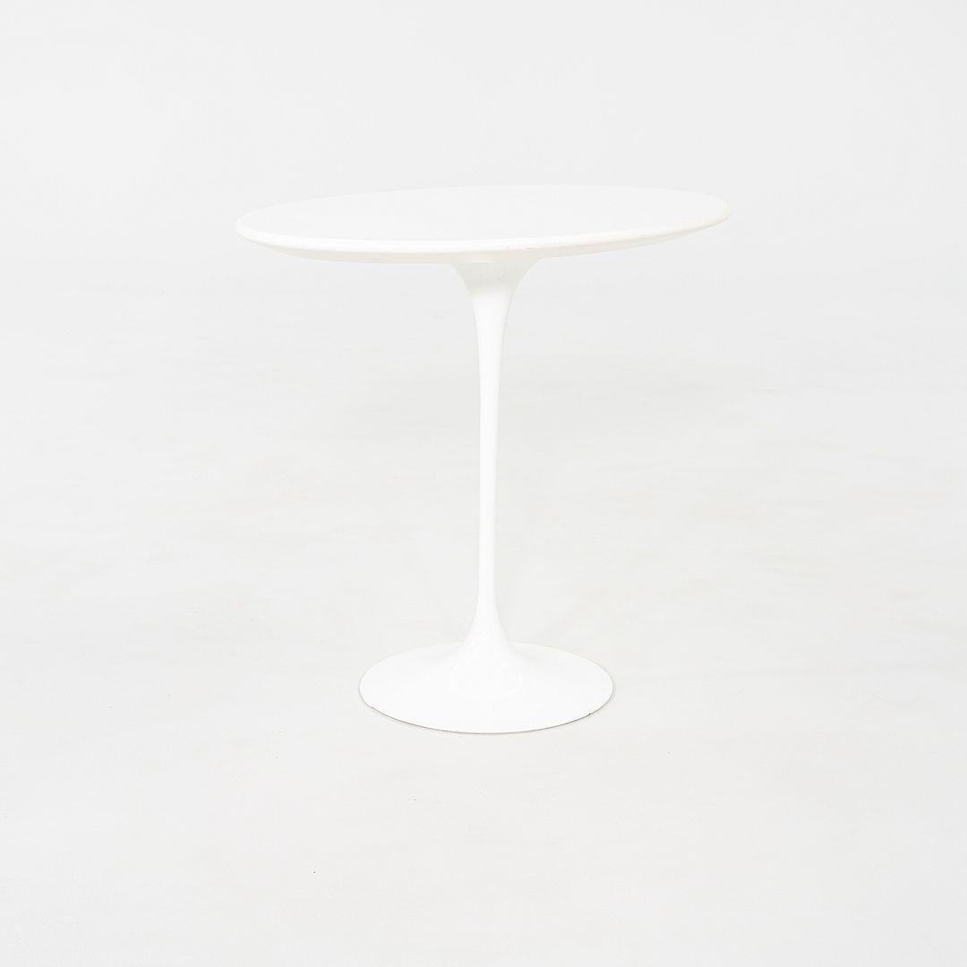 2000's Eero Saarinen for Knoll Tulip End Table with Oval Laminate Tops (Table d'appoint tulipe des années 2000 avec plateaux ovales en stratifié) en vente 2