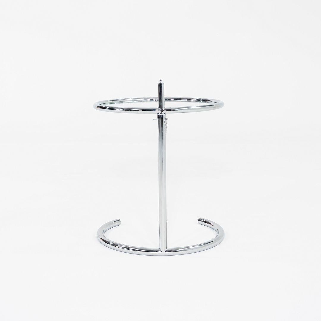 2000s Eileen Gray Adjustable Table E1027 in Glass Attributed to Classicon (Moderne) im Angebot