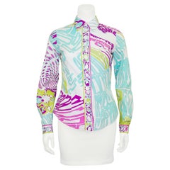 2000s Emilio Pucci Cotton Printed Shirt