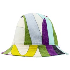 2000's  Emilio Pucci Multicoloured Wool Bucket Hat 