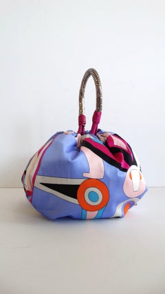 Emilio Pucci 2000s Sachette Scarf Bag