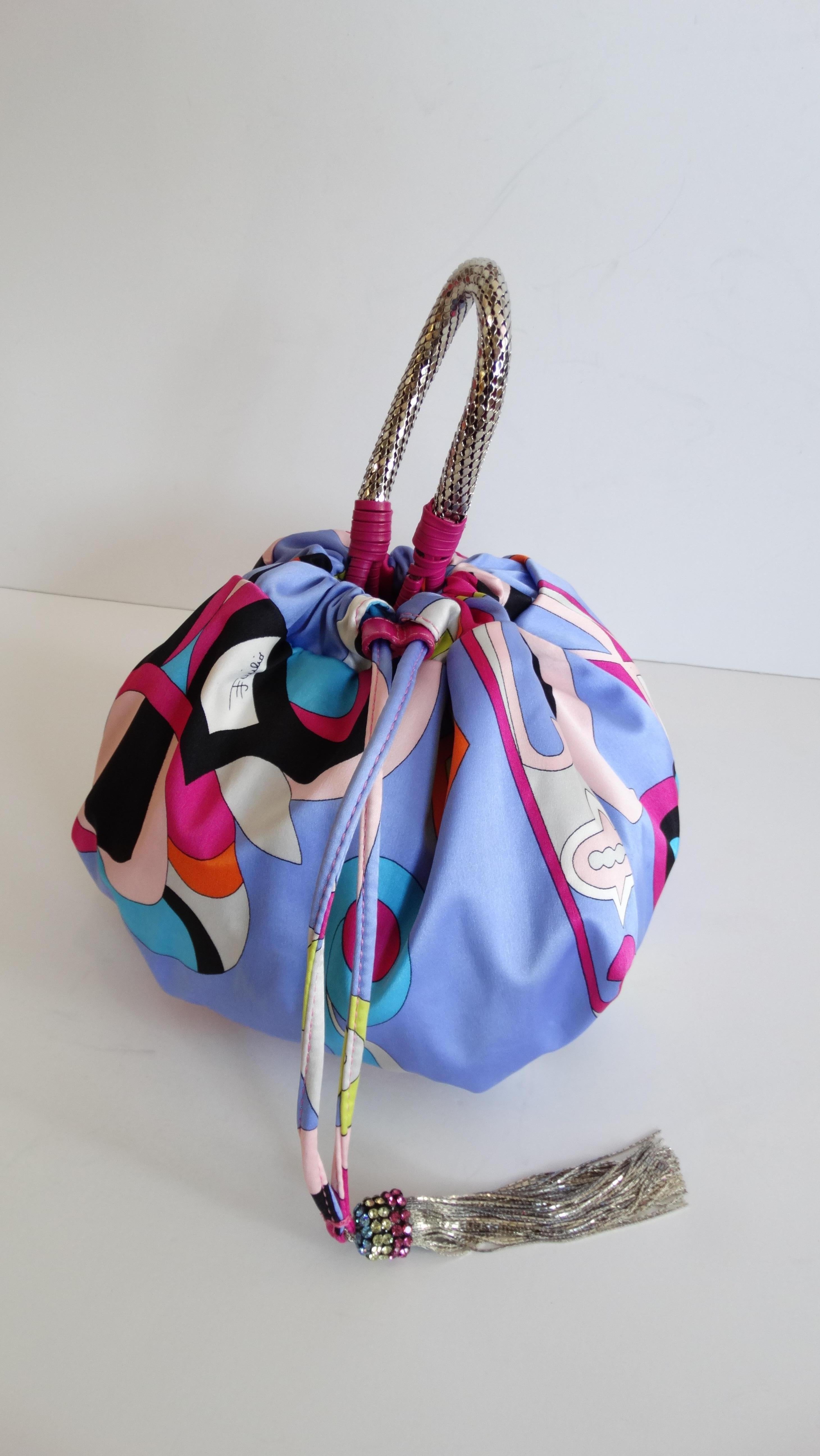 Emilio Pucci 2000s Sachette Scarf Bag 2