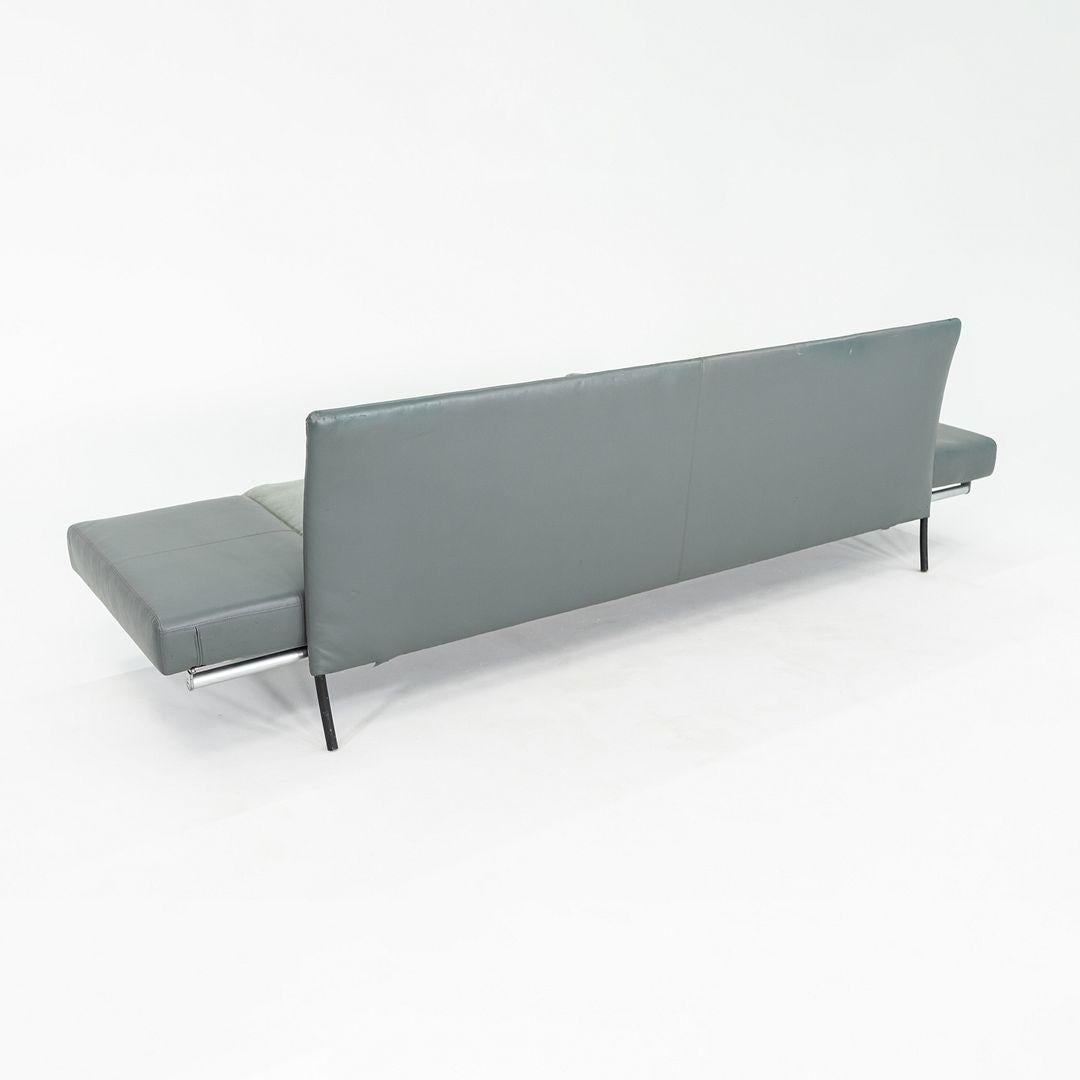 2000s EOOS for Walter Knoll/Coalesse Jason 390 3-Seater Sofa in Leather & Fabric For Sale 1