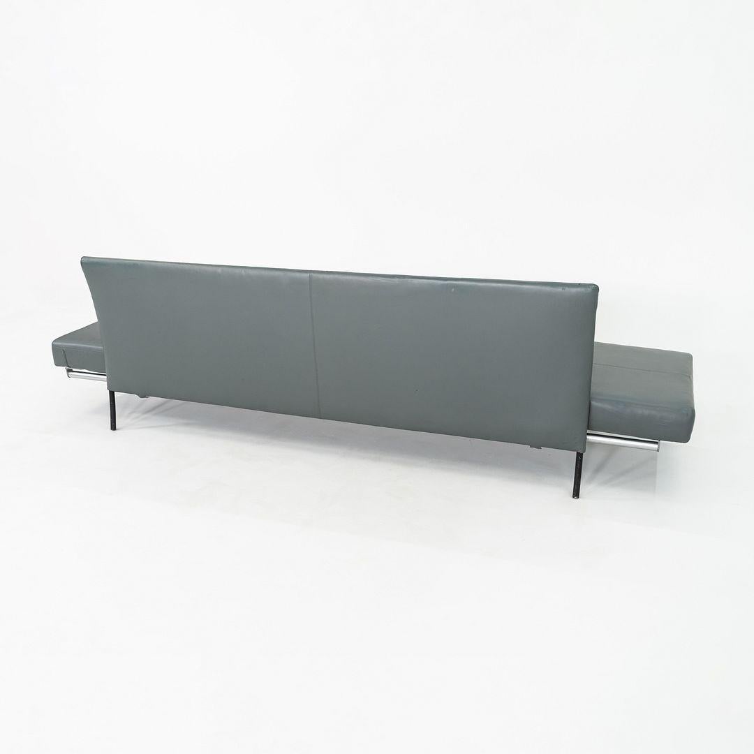 2000s EOOS for Walter Knoll/Coalesse Jason 390 3-Seater Sofa in Leather & Fabric For Sale 2