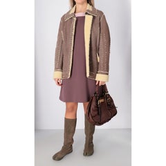 2000s Ermanno Scervino shearling jacket