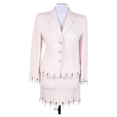2000s Escada skirt suit