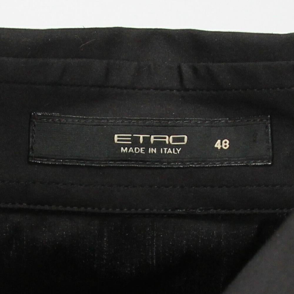 2000s Etro Black Shirt 1