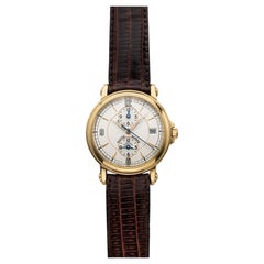 2000s Franck Muller Master Banker 18K YG 3802 MB HV Auto White 37 mm