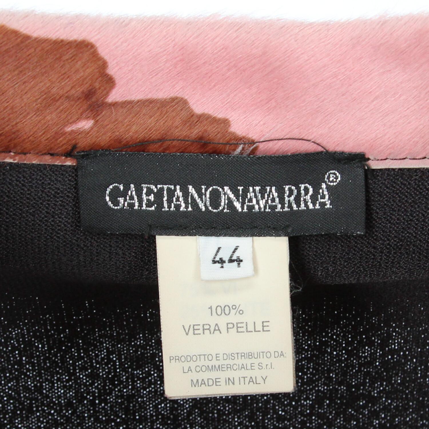 2000s Gaetano Navarra Pony-Skin Blazer 3