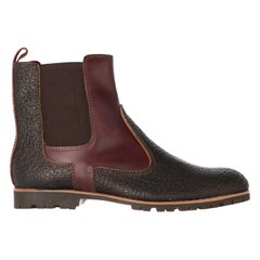 2000s Gianfranco Ferré Brown Chelsea Boots