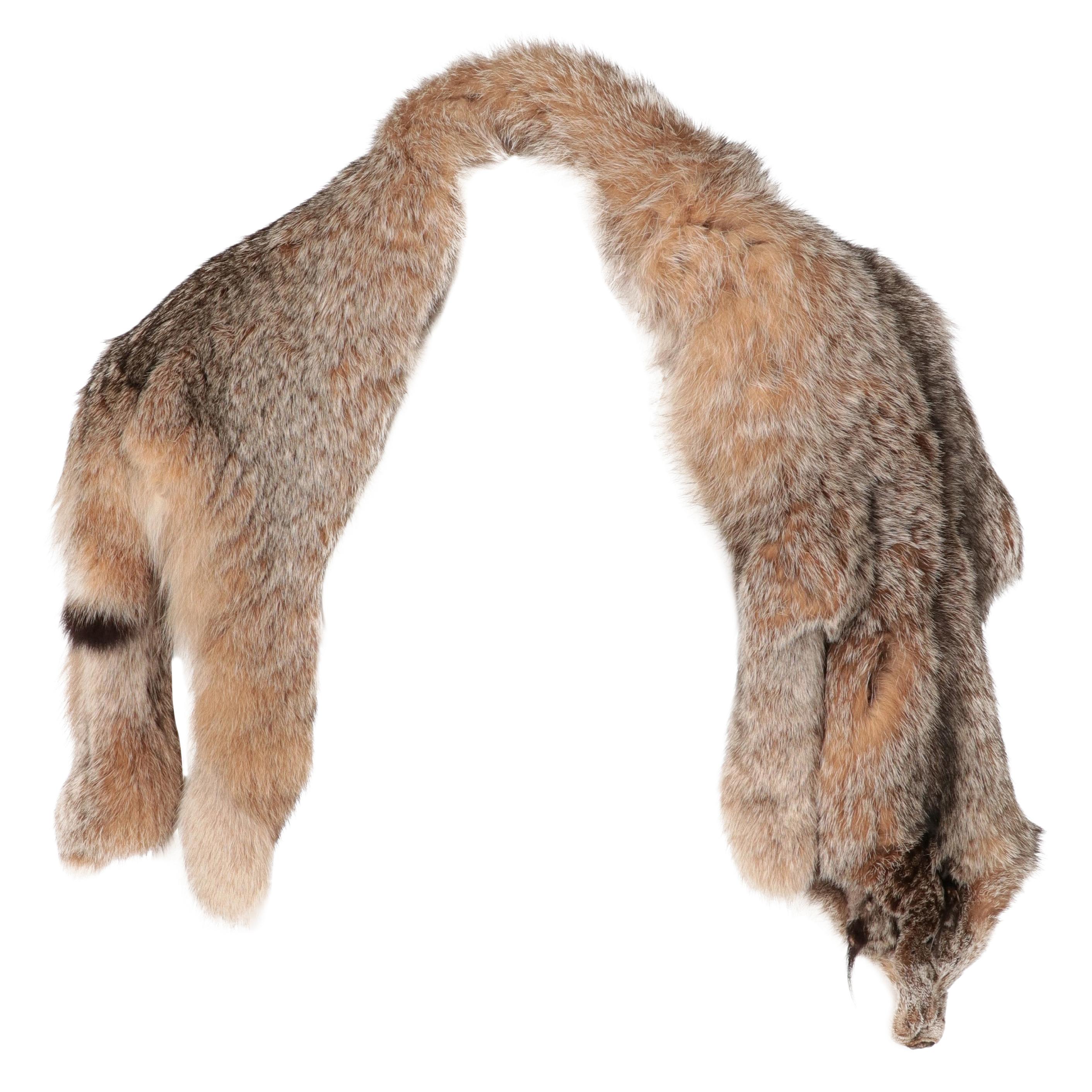 2000s Gianfranco Ferré Fox Fur Scarf For Sale