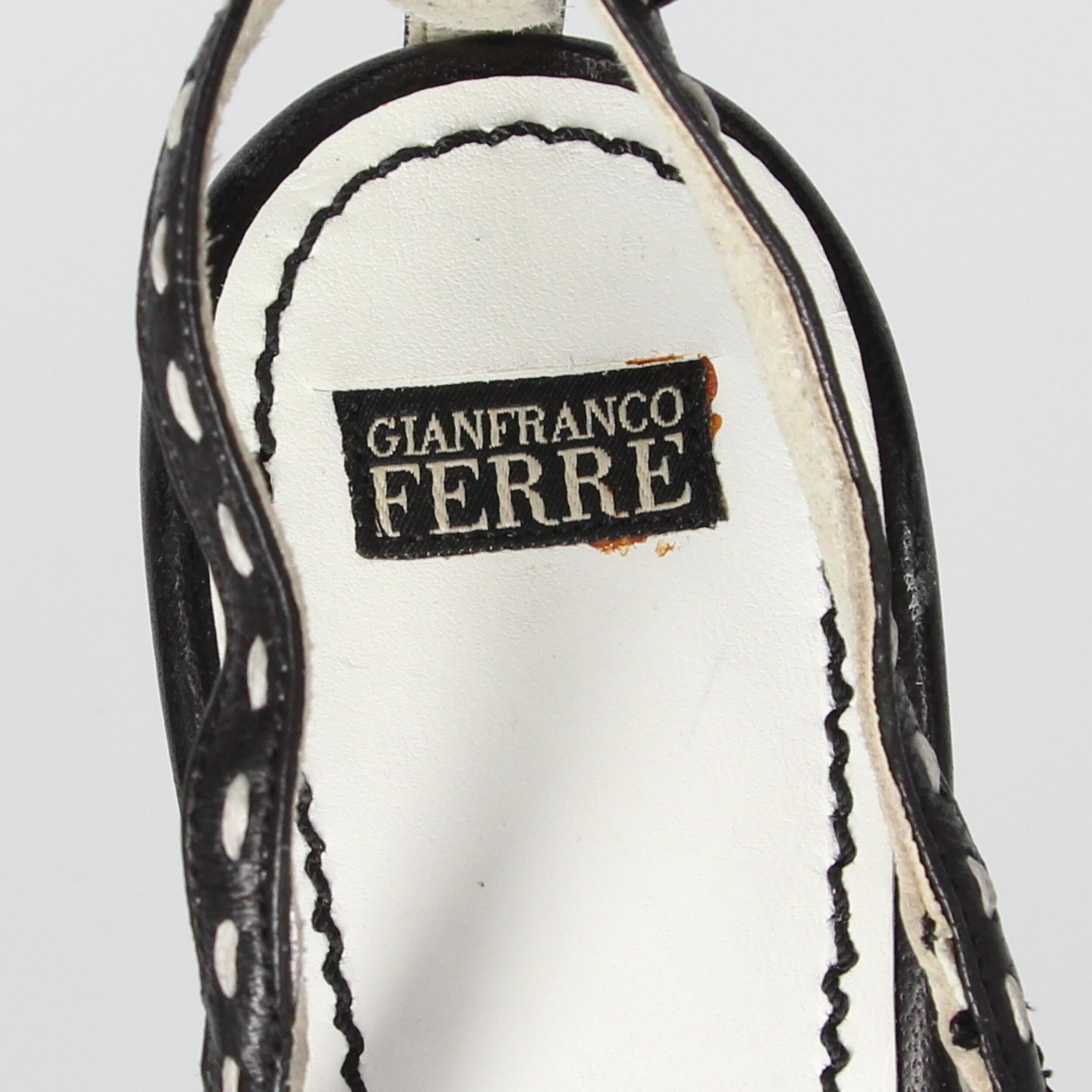 2000s Gianfranco Ferré Heel Shoes 5
