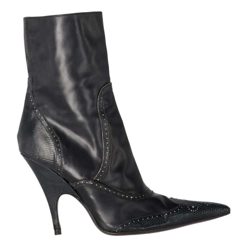 2000s Gianfranco Ferré Heel Boots For Sale at 1stDibs