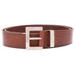  2000s Gianfranco Ferré Leather Belt