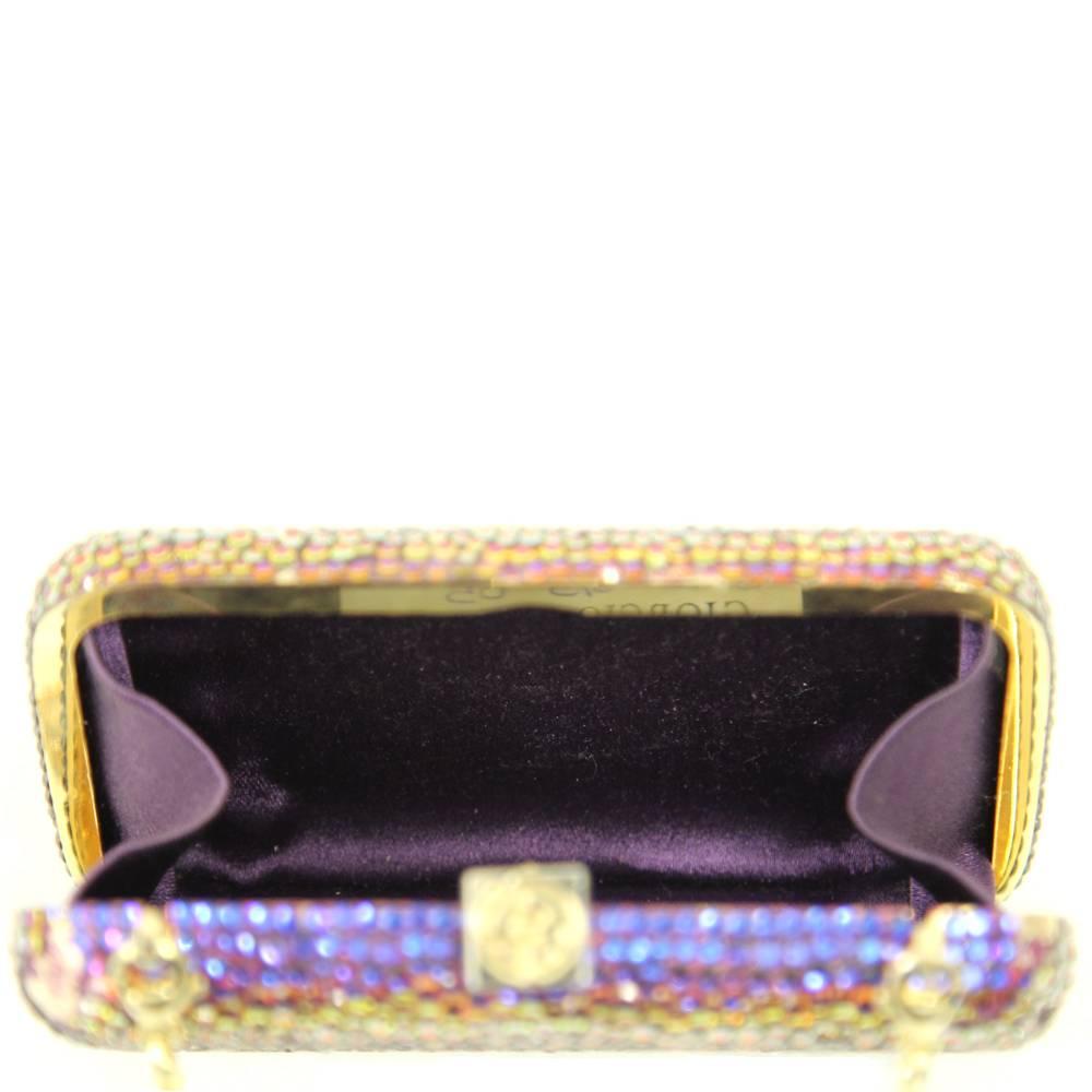 2000s Giorgio Armani Rhinestone Mini Clutch 1