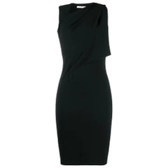 2000s Givenchy Black Midi Dress