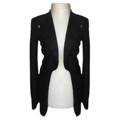 2000s Givenchy Black Tuxedo Tail Jacket 
