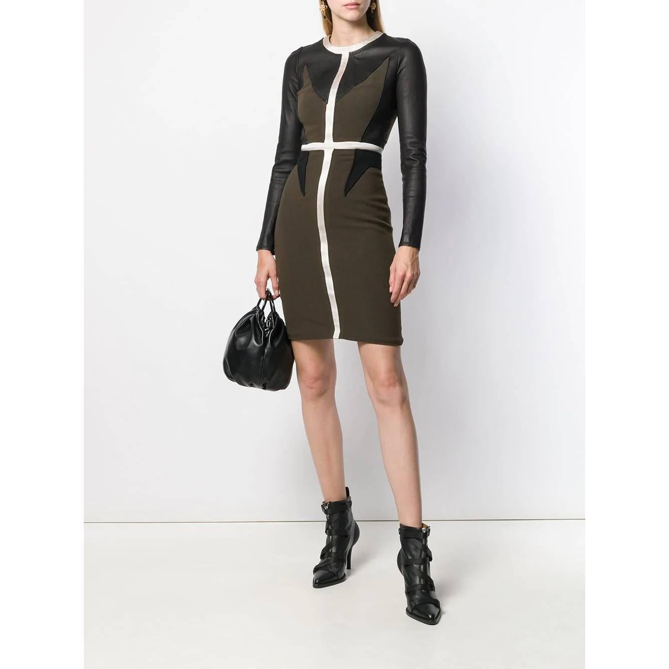 2000s Givenchy Color Block Dress 1