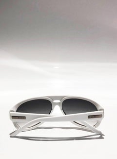 2000s Gucci Aviator White Sunglasses