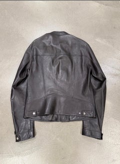 2000s Gucci by Tom Ford biker leather jacket