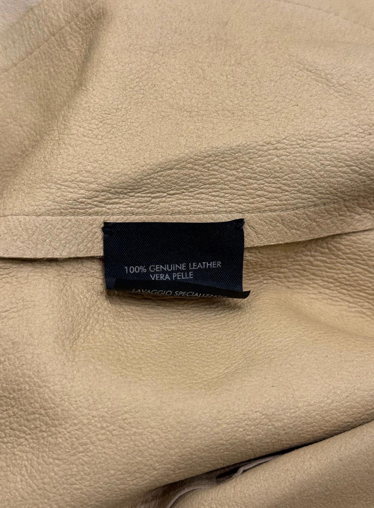 Giacca in pelle aderente Gucci by Tom Ford degli anni 2000 in vendita 1