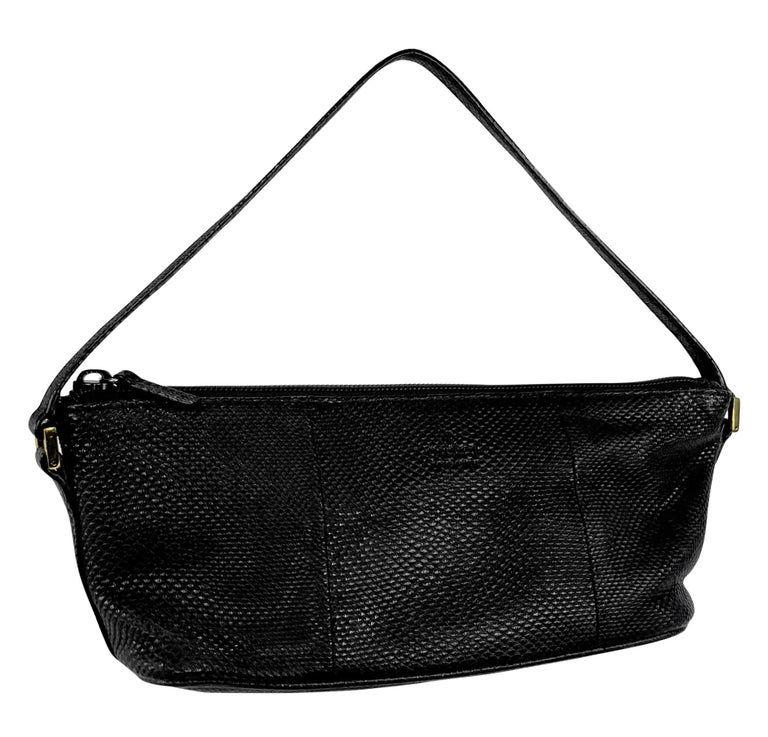 Borsa Gucci by Tom Ford anni 2000 in vera pelle di serpente Karung