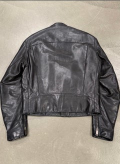 2000s Gucci by Tom Ford leather biker jacket