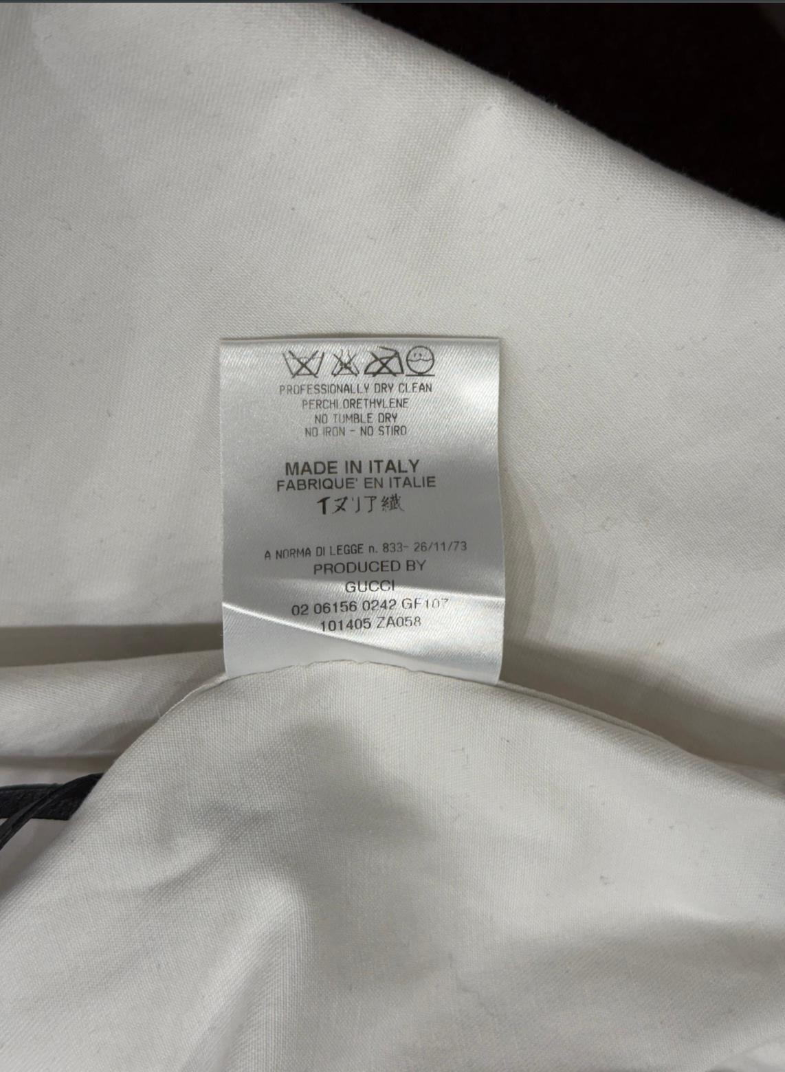 2000s Gucci by Tom Ford leather cord shirt in vendita 2