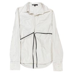 2000s Gucci by Tom Ford chemise en cordon de cuir