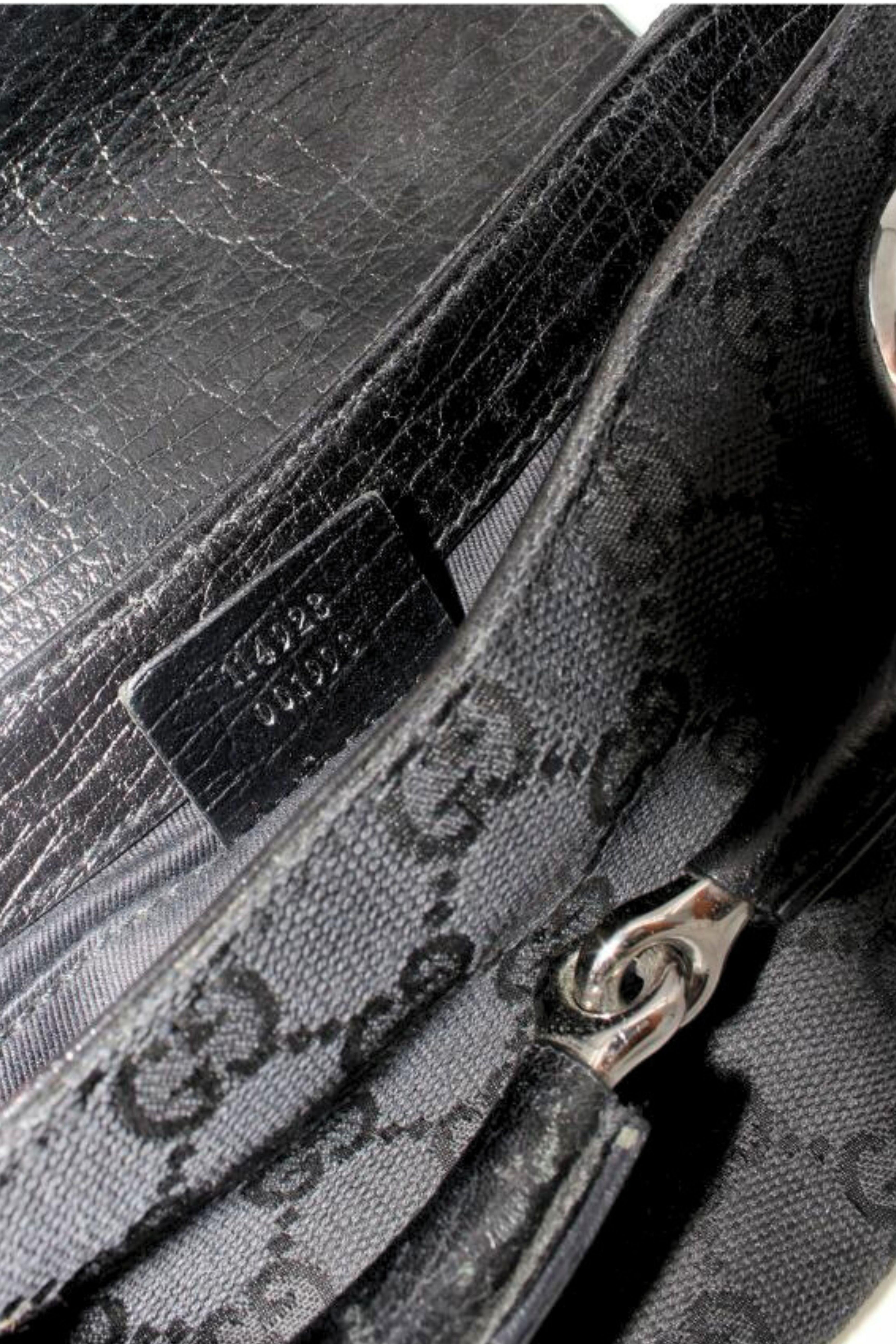 2000 GUCCI by Tom Ford Borsa Monogram Logo Horsebit Hardware Rutenio in vendita 2