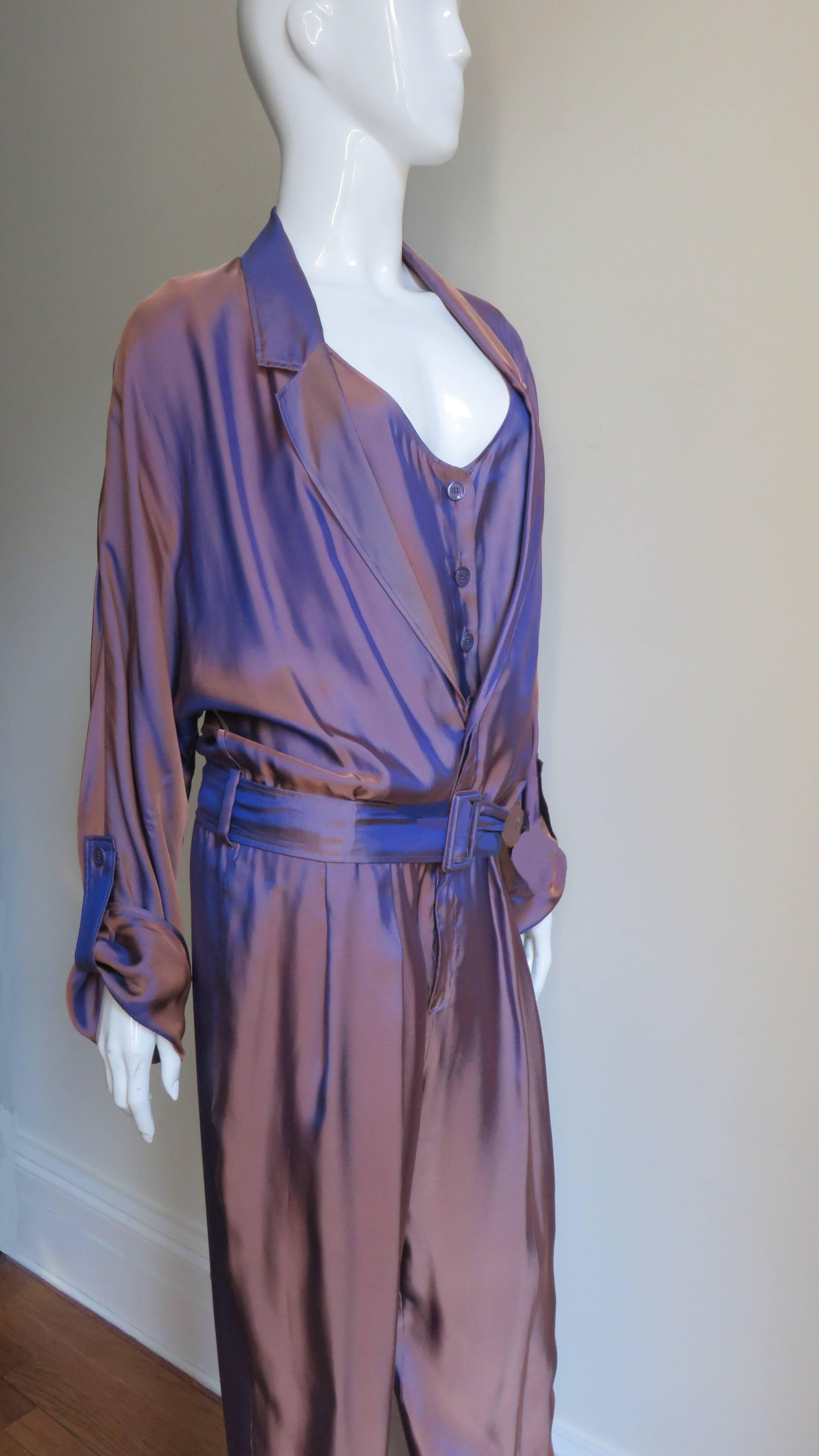 Women's Gucci New Silk Jumpsuit