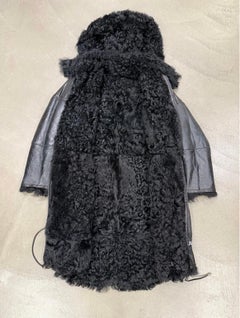 2000s Gucci shearling leather parka