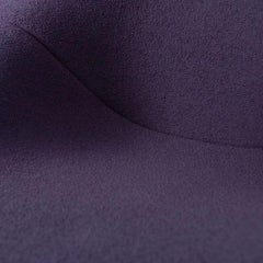2000s Harry Bertoia for Knoll Diamond Lounge Chair in Purple Boucle
