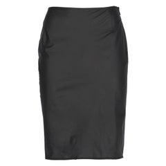 2000s Helmut Lang Black Skirt