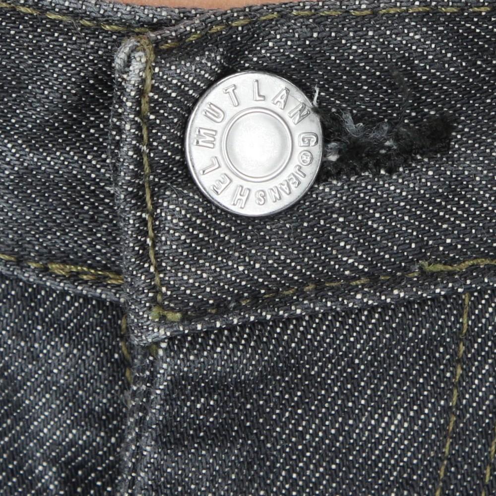 2000s Helmut Lang Grey Denim Trousers 1